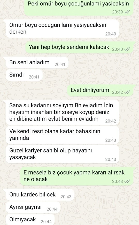 Sevgilimin çocuğu var ama ben istemiyorum. Ne yapacağım?