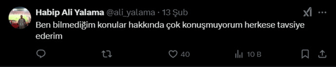 Son zamanlarda duyduğunuz en güzel nasihat neydi?
