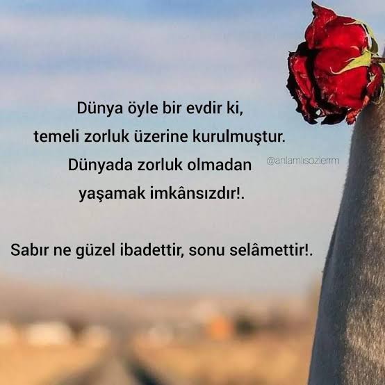 Hayatta yaşadığınız Zorluklar ve Acılar sizce, size güç veriyor mu?