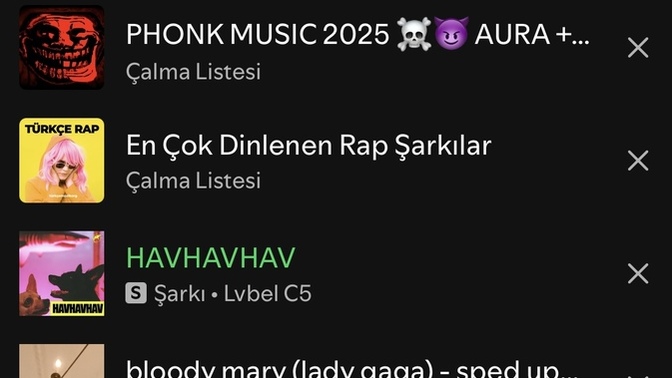 Bu saatlerde ne dinlersin?