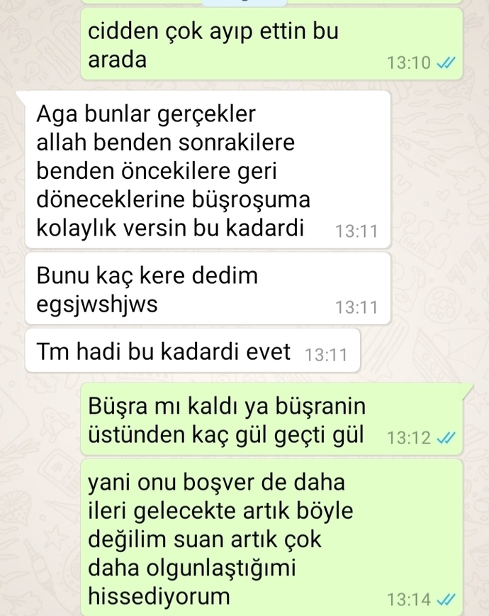 Neden konuşmuşlar ki?