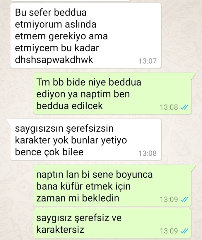 Neden konuşmuşlar ki?