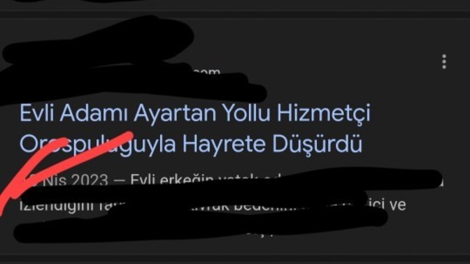 Kız kardeşimin google arama geçmişi?