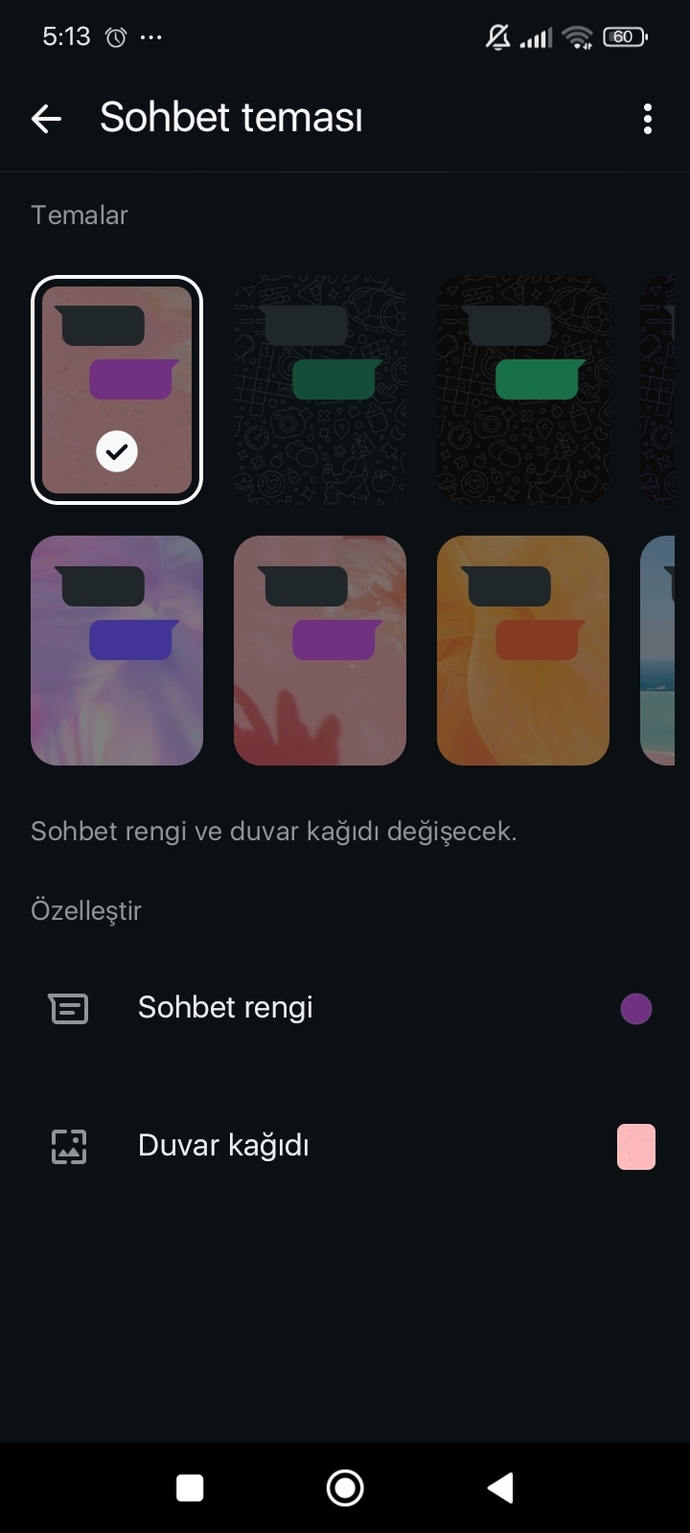 WhatsAppa farklı güncelleme geldi gördünüz mü?