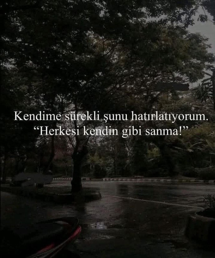 Herkesi kendin gibi mi bilirsin?