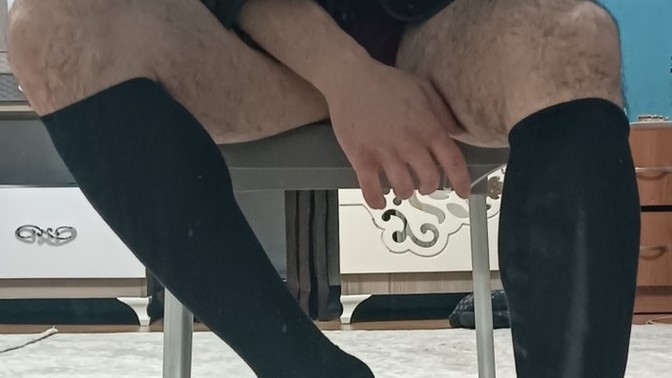 Bir erkeğe göre fazla mı uzun çoraplarım?