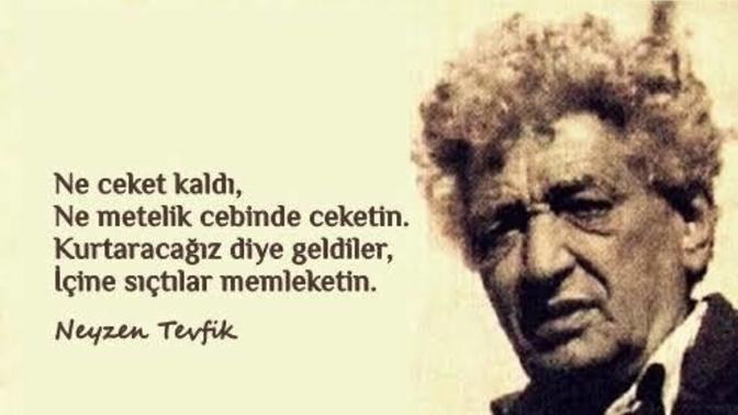 Sevdiğiniz bir şair var mı buraya sevdiginiz birinin güzel bir sözünü yazın bakalım?