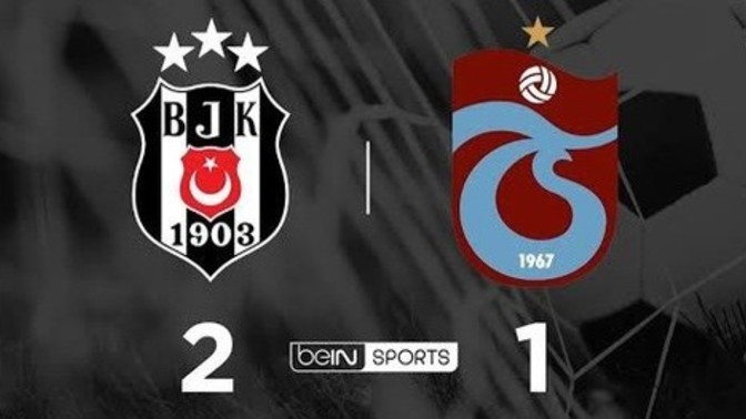 Beşiktaş, Trabzonspor'u 2-1 yendi. Ne düşünüyorsunuz?