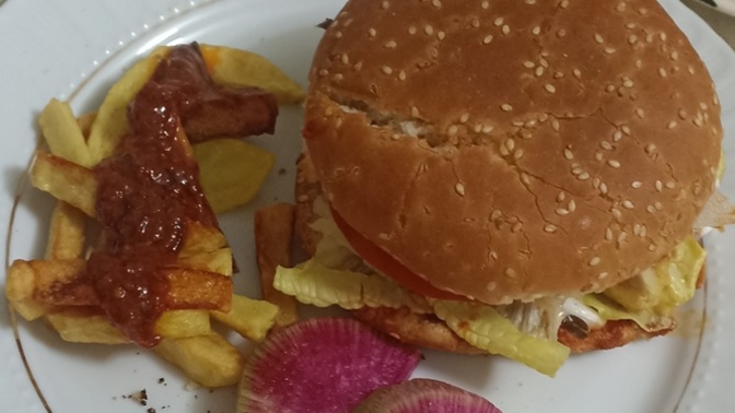 Ev yapımı hamburgerim nasıl?