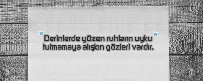 Peki bizim bir gece vakti kaçan uykularımız nerede saklanıyor. Gecenin yarısında mı, insanın yarasında mı?