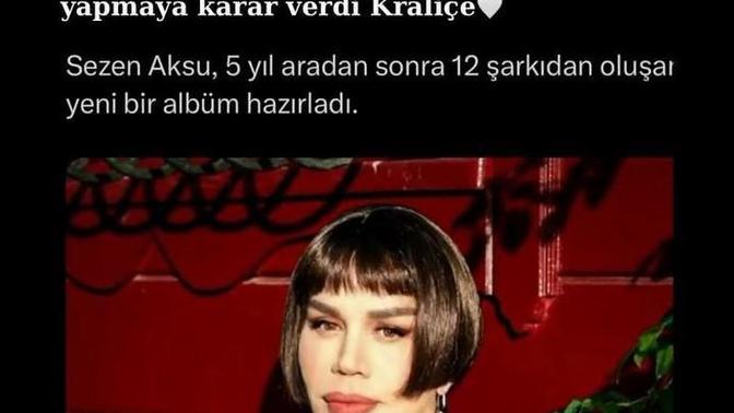 Sezen Aksu yeni albümüyle geliyor. Minik Serçe'yi özlediniz mi 🥹?