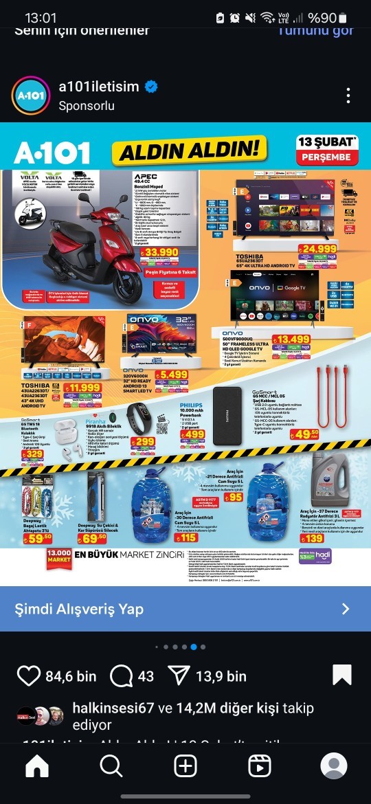 A101 e gelen bu motorsiklet alinir mi?