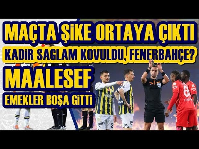 Fenerbahçenin her maçı neden olaylı oluyor?
