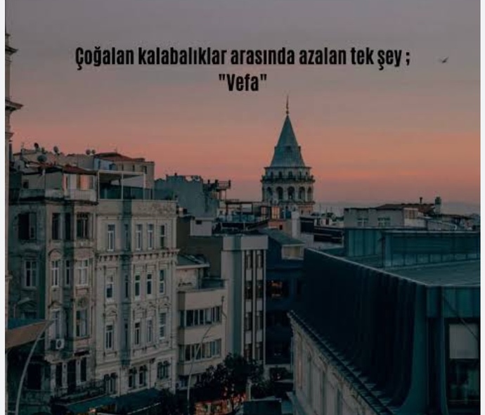 Sahi neydi vefa, vefalı mıyız?