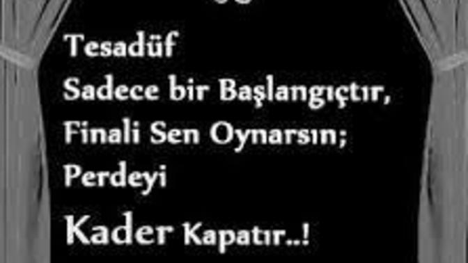 Tesadüf diye bir şey var mıdır?
