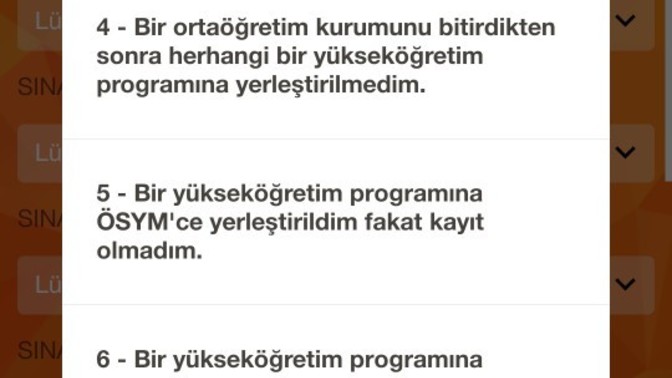 Yks için mezuna kalanlar başvuru yaparken hangisini seçecek?