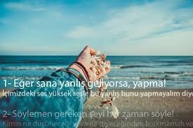 Bu hayattan çıkardığınız son büyük ders ne?