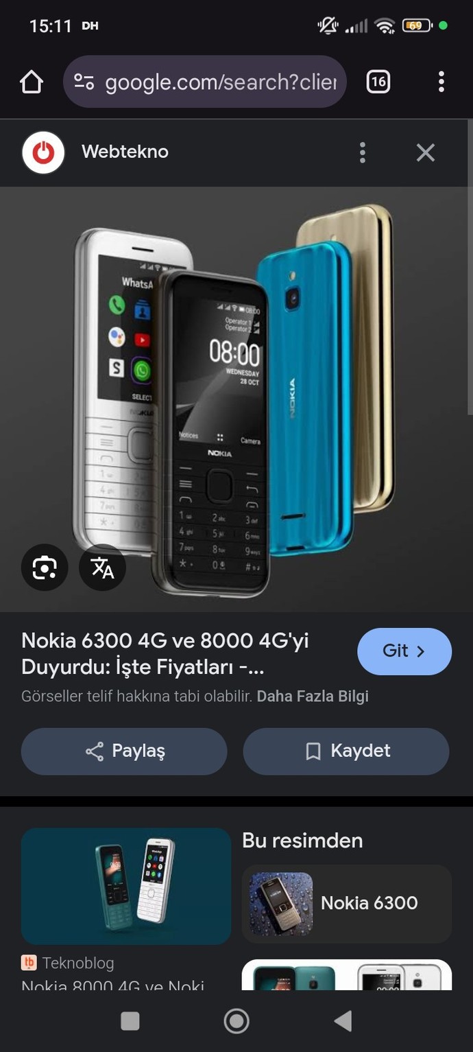Akıllı tuşlu telefon kullanmak isteyen var mı?