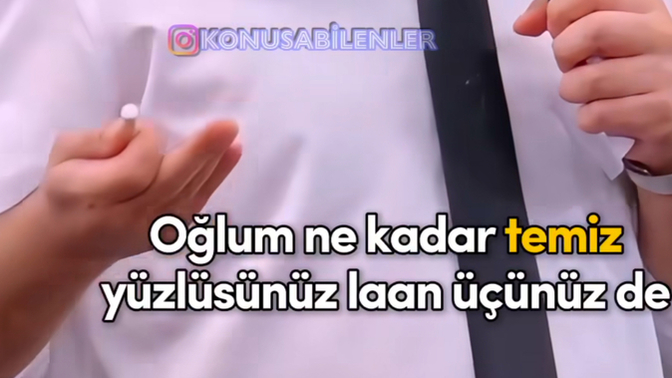 Temiz yüzlü müsünüz?