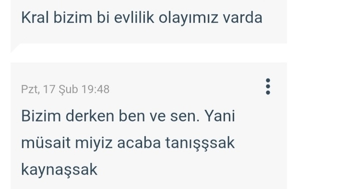 Aldığınız en garip mesaj neydi 😀?