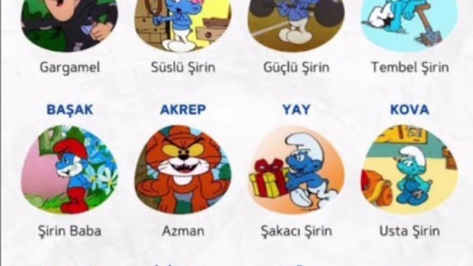 Burcunuza göre hangi şirinsiniz?