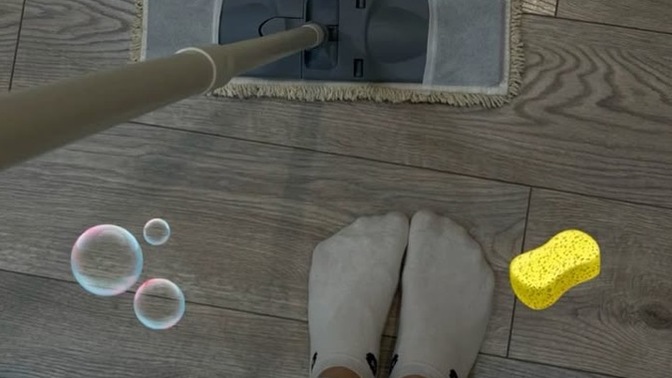 Yerleri sildikten sonra çorapla kayarak kontrol yapar mısınız?
