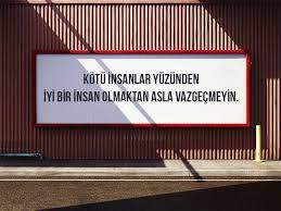 Bir insan ne zamana kadar size iyi olur?