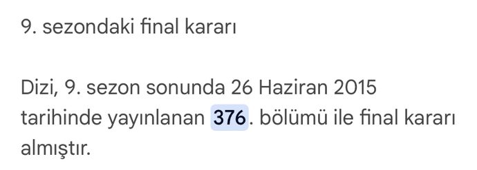 Arka sokaklar aslında 2015 Haziran da final yapacağını biliyor muydunuz?