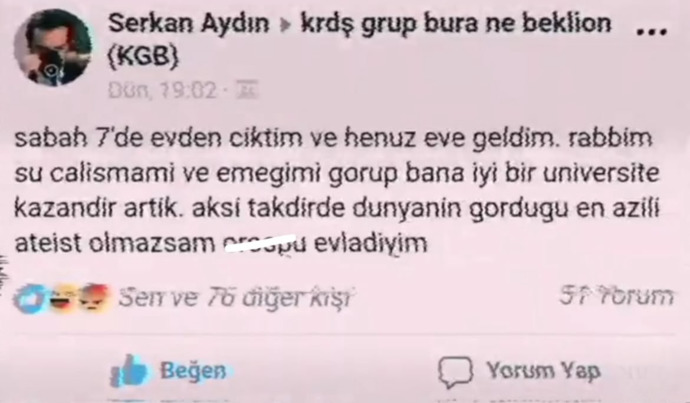 İnançlı ✝️✡️☯️☪️ biri misiniz?