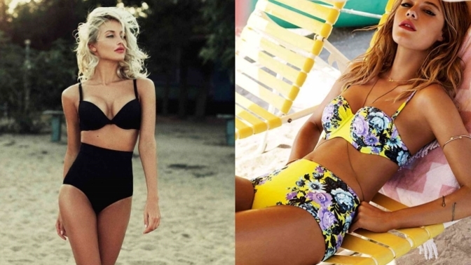 Yüksek bel bikini modellerini beğeniyor musunuz?