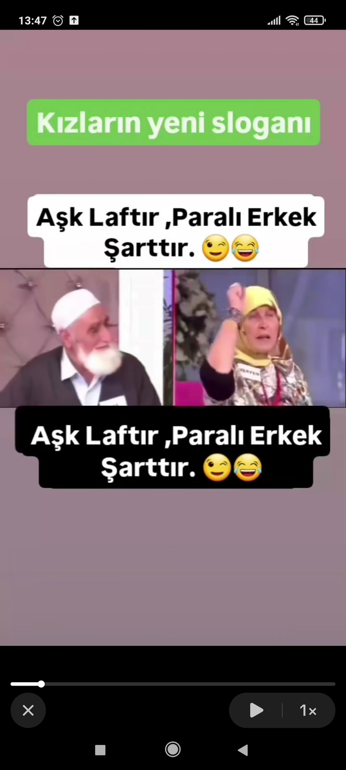 Baylar bayanlar sizin de sloganınız var mı?