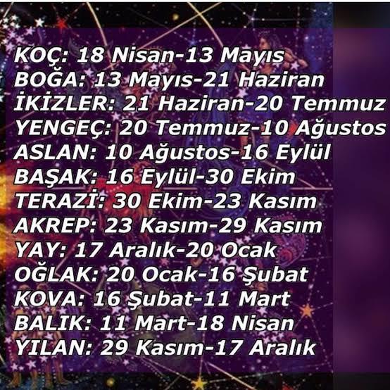 Yeni burç takvimine göre artık hangi burçsunuz 🔮açıklamayı okuyun?