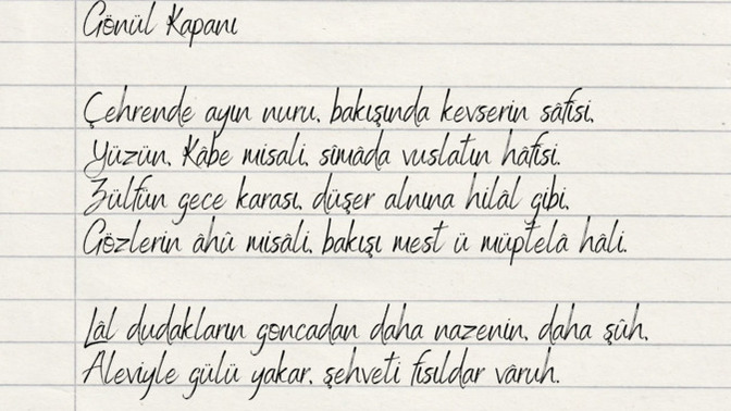 Şiirim sizce nasıl olmuş?