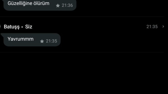 İçim gidiyor dediğiniz kelimeleriniz var mı?