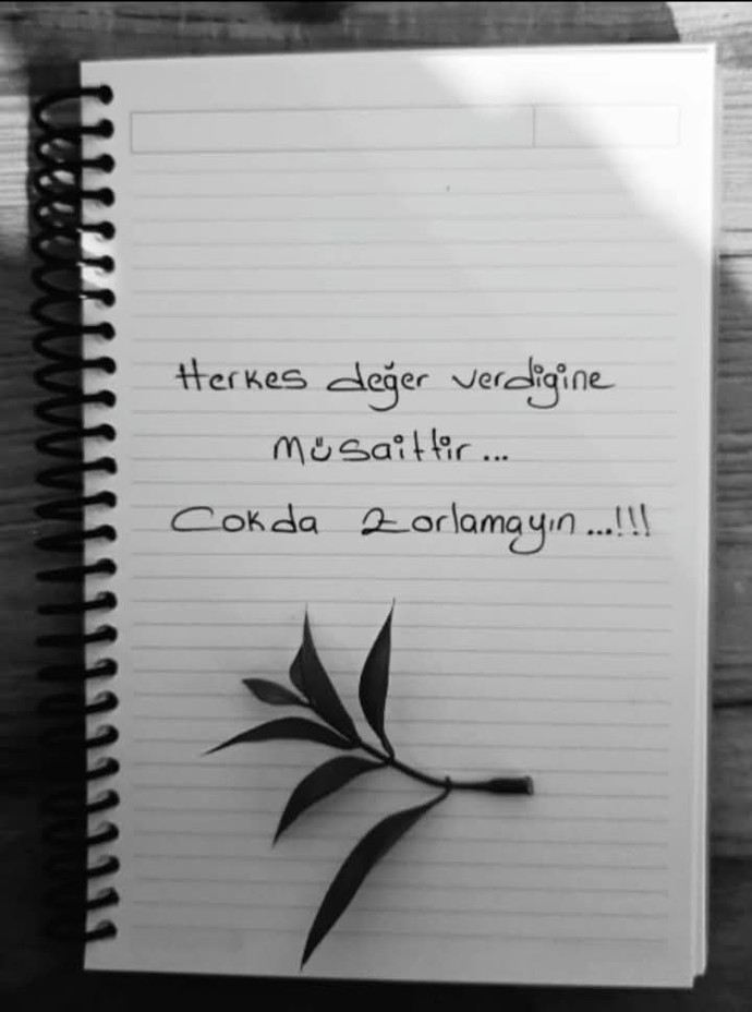 Müsaitmisiniz acaba?