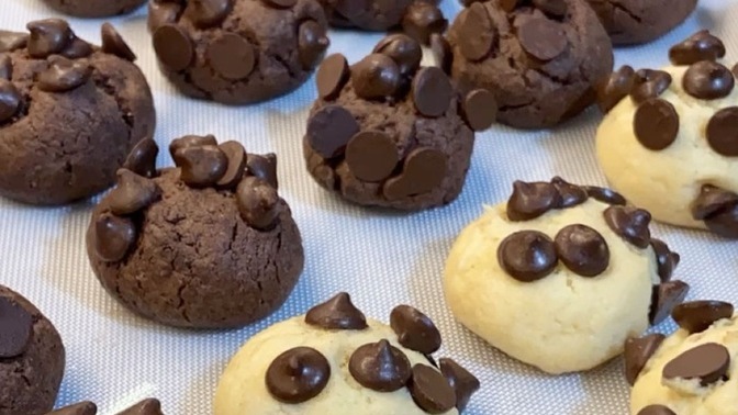 Damla çikolatalı kurabiye sever misiniz 🍪 ?