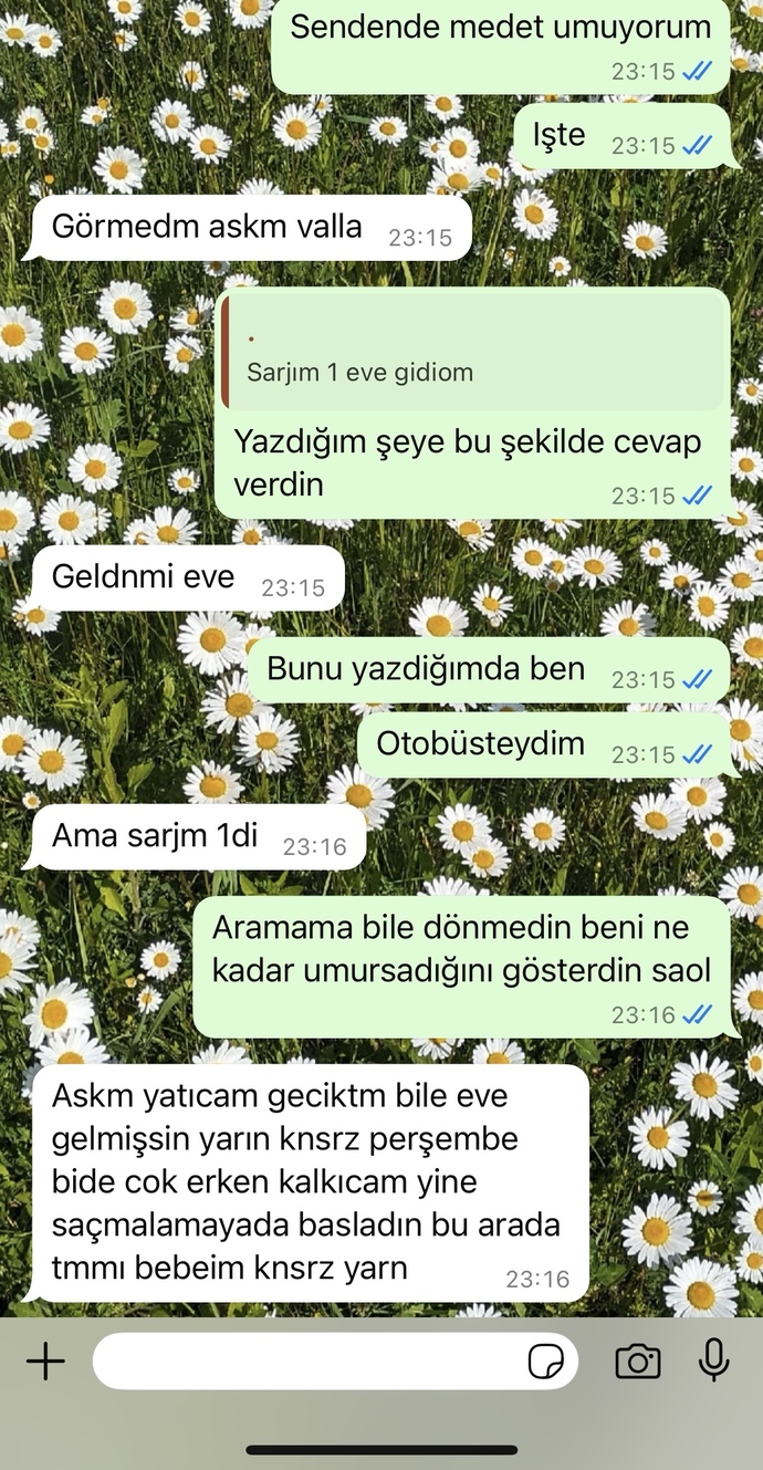 Bugün dolmuşta tacize uğradım ve erkek arkadaşımın tavırı buydu ne yapmalıyım?