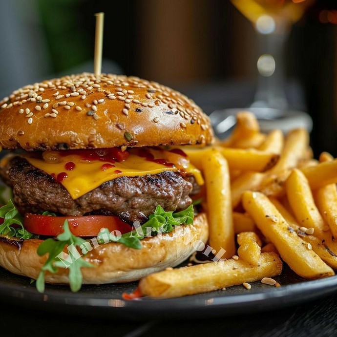 Sabah sabah hamburger yenir mi?
