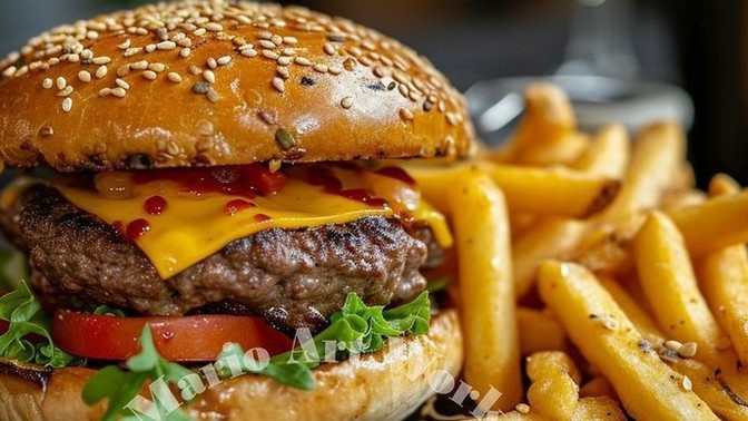 Sabah sabah hamburger yenir mi?