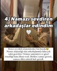 Namaza davet eden arkadaşlarınız var mı?