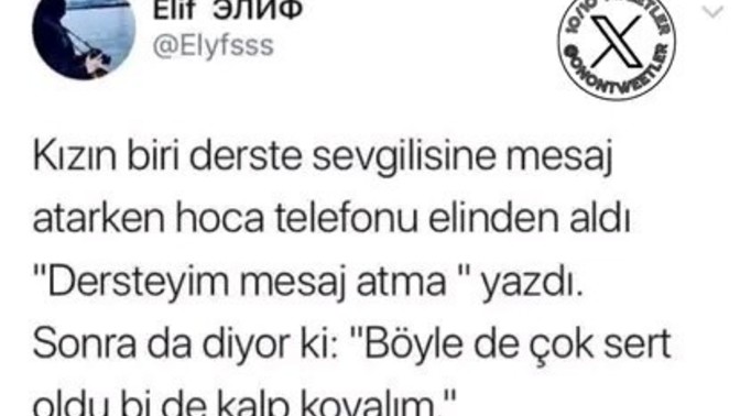 Derste telefonla oynar mıydın?
