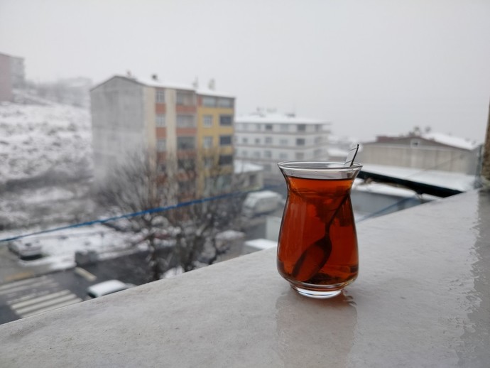 Kar yağarken sevdiğiniz üç harfli şey nedir?