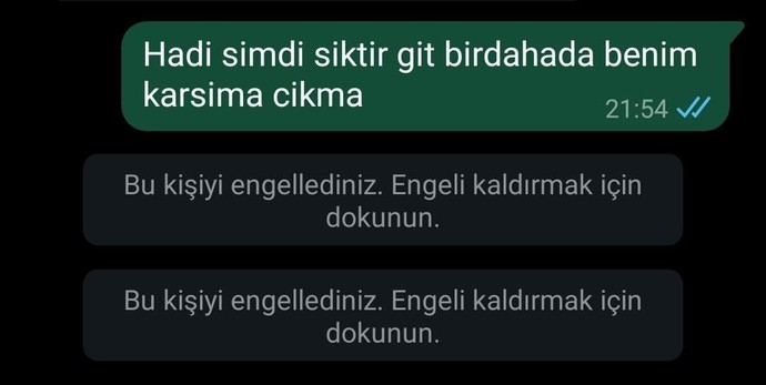 En son kime mesaj yazdın ve ne dedin?