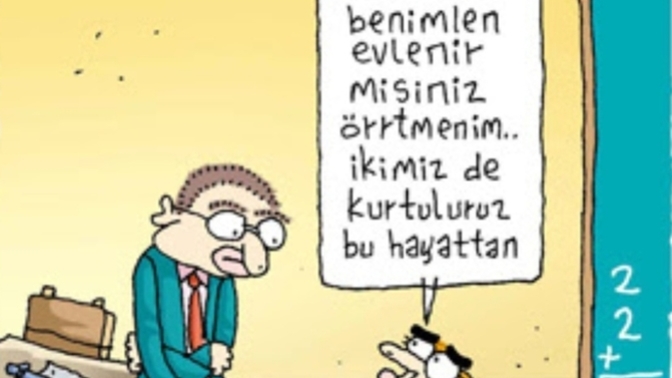 Hiç öğretmeninize aşık oldunuz mu?