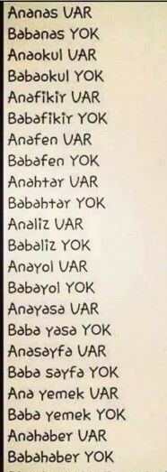 Babanızı mı daha çok seviyorsunuz yoksa annenizi mi?