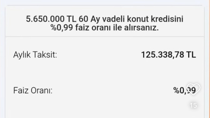 Ev almak hayal oldu kampanyası?