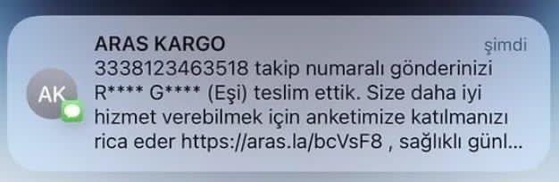 Kargolarınızı genelde kim teslim alır?