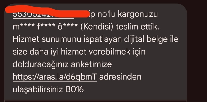 Kargolarınızı genelde kim teslim alır?