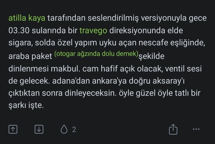Bulunduğunuz ortama göre şarkı seçme fantezìniz var mı?