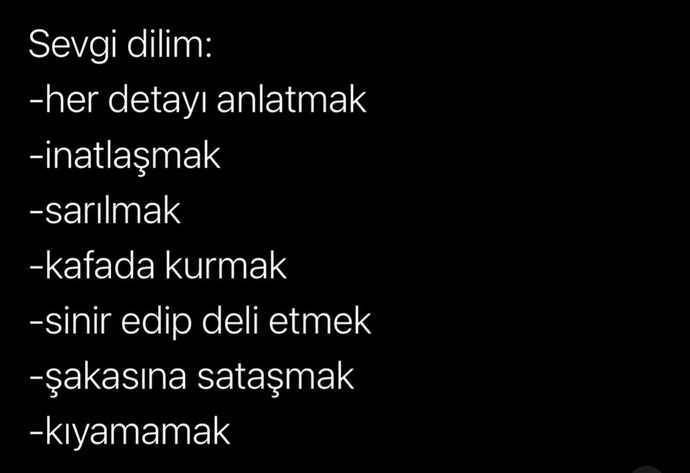 Sizin sevgi diliniz nedir?